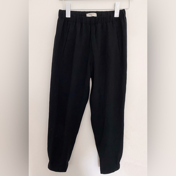 ARITZIA Babaton Dexter Pull On Tuxedo Pants in Black, size XS - Picture 2 of 6
